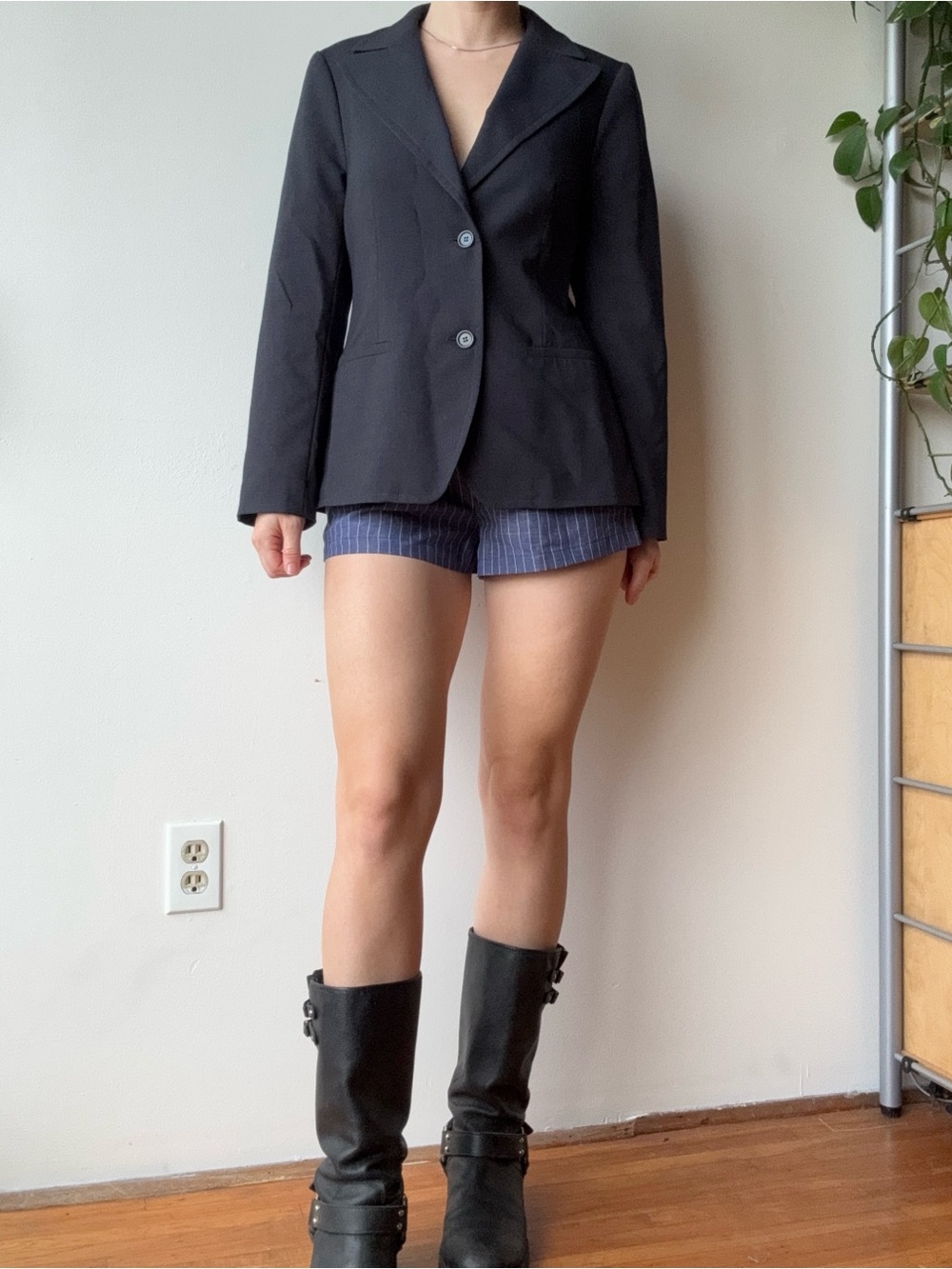 Jacob Navy Tailored Blazer - Made in Canada